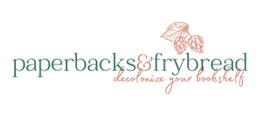 Paperbacks & Frybread Co. logo