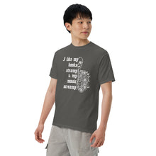 Load image into Gallery viewer, Books Steamy & Music Screamy T-Shirt | Paperbacks & Frybread Co. - Paperbacks & Frybread Co.