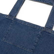 Load image into Gallery viewer, Fascists Fear Fiction Organic Denim Tote Bag | Paperbacks & Frybread Co. - Paperbacks & Frybread Co.