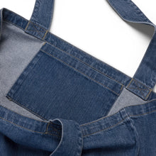 Load image into Gallery viewer, Fascists Fear Fiction Organic Denim Tote Bag | Paperbacks & Frybread Co. - Paperbacks & Frybread Co.