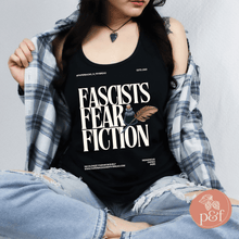 Load image into Gallery viewer, Fascists Fear Fiction Tank Top | Paperbacks & Frybread Co. - Paperbacks & Frybread Co.