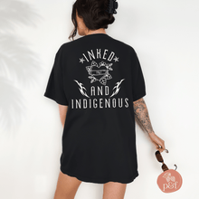 Load image into Gallery viewer, Inked & Indigenous Unisex Tee | Paperbacks & Frybread Co. - Paperbacks & Frybread Co.