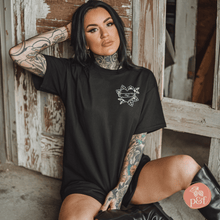 Load image into Gallery viewer, Inked & Indigenous Unisex Tee | Paperbacks & Frybread Co. - Paperbacks & Frybread Co.