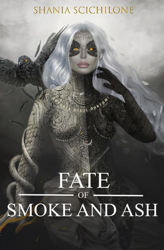 A Fate of Smoke and Ash (Fates Divine #1 ) by Shania Scichilone | Queer YA Dark Fantasy - Paperbacks & Frybread Co.