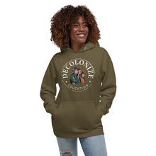 Load image into Gallery viewer, Decolonize Education Unisex Hoodie | Paperbacks & Frybread Co. - Paperbacks & Frybread Co.