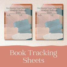 Load image into Gallery viewer, Decolonize Your Bookshelf 2023 Reading Challenge Journal Set - Paperbacks & Frybread Co.