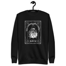 Load image into Gallery viewer, The Reader Tarot Unisex Sweatshirt | Paperbacks & Frybread Co. - Paperbacks & Frybread Co.