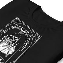 Load image into Gallery viewer, The Reader Tarot Unisex T-shirt | Paperbacks & Frybread - Paperbacks & Frybread Co.