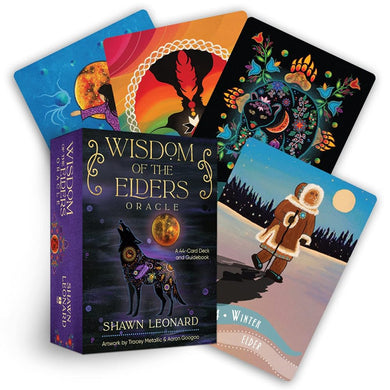 Wisdom of the Elders Oracle by Shawn Leonard | Indigenous Spirituality - Paperbacks & Frybread Co.