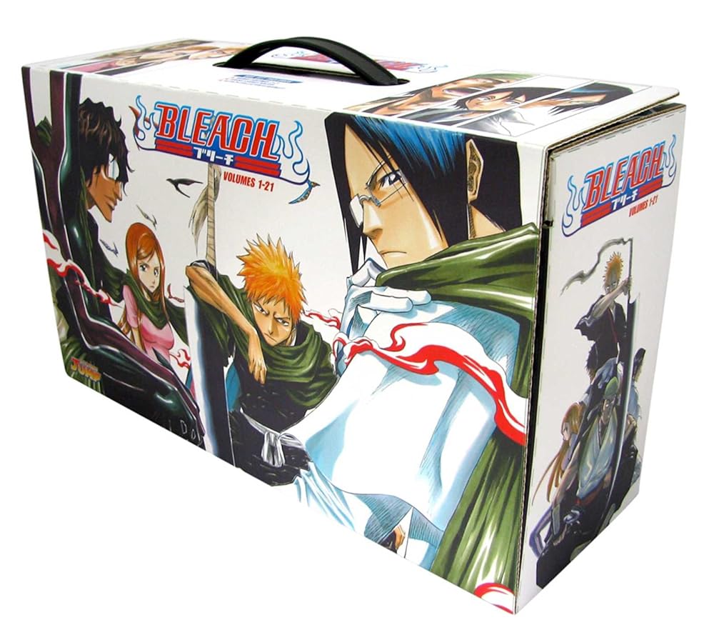 Bleach Box Set (Vol. 1 - 21) by Tite Kubo | Japanese Manga - Paperbacks & Frybread Co.