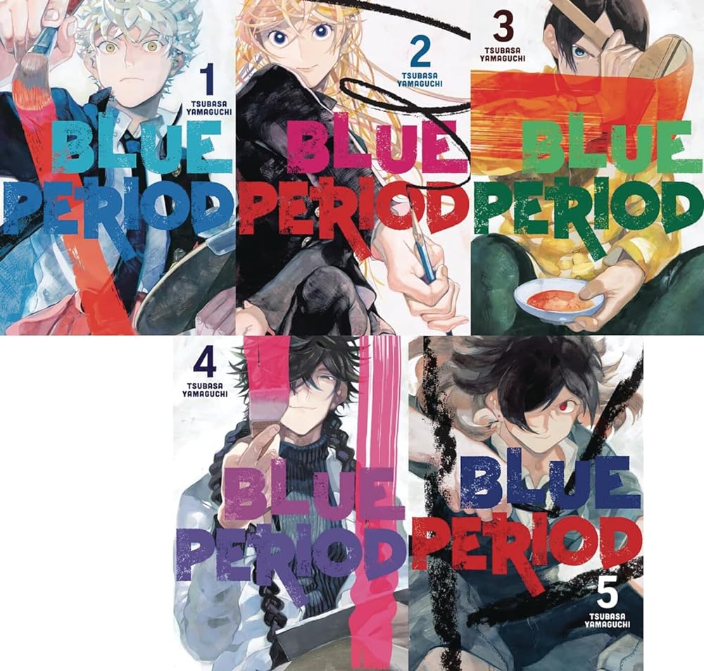 Blue Period Manga Box Set 1 (Blue Period Box Set) by Tsubasa Yamaguchi | Japanese Manga - Paperbacks & Frybread Co.