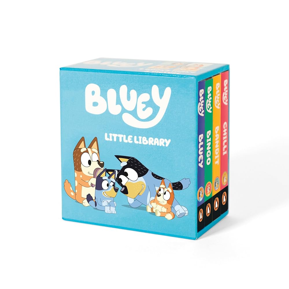 Bluey: Little Library 4 - Book Box Set by Penguin Young Readers Licenses - Paperbacks & Frybread Co.