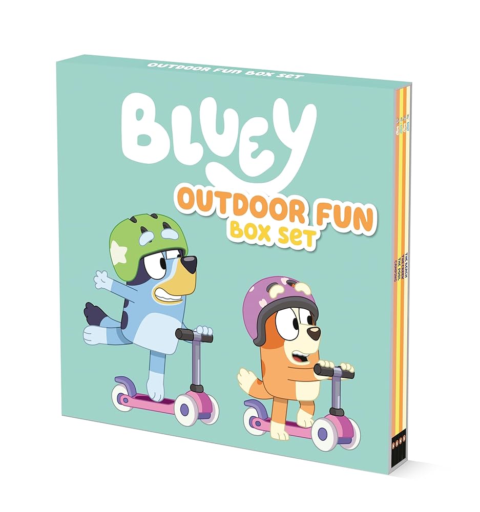 Bluey Outdoor Fun Box Set by Penguin Young Readers | Children's Picture Books - Paperbacks & Frybread Co.