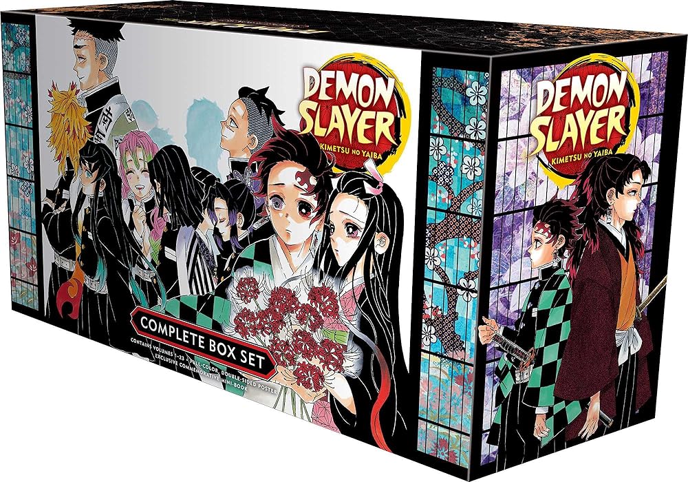 Demon Slayer Complete Box Set: Volumes 1 - 23 by Koyoharu Gotouge | Japanese Manga - Paperbacks & Frybread Co.