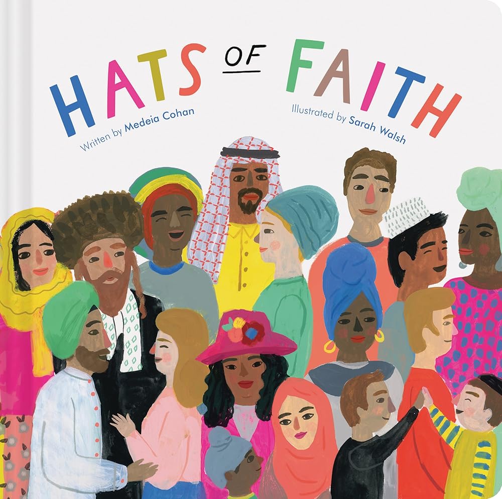 Hats of Faith by Medeia Cohan | Children's Board Book - Paperbacks & Frybread Co.