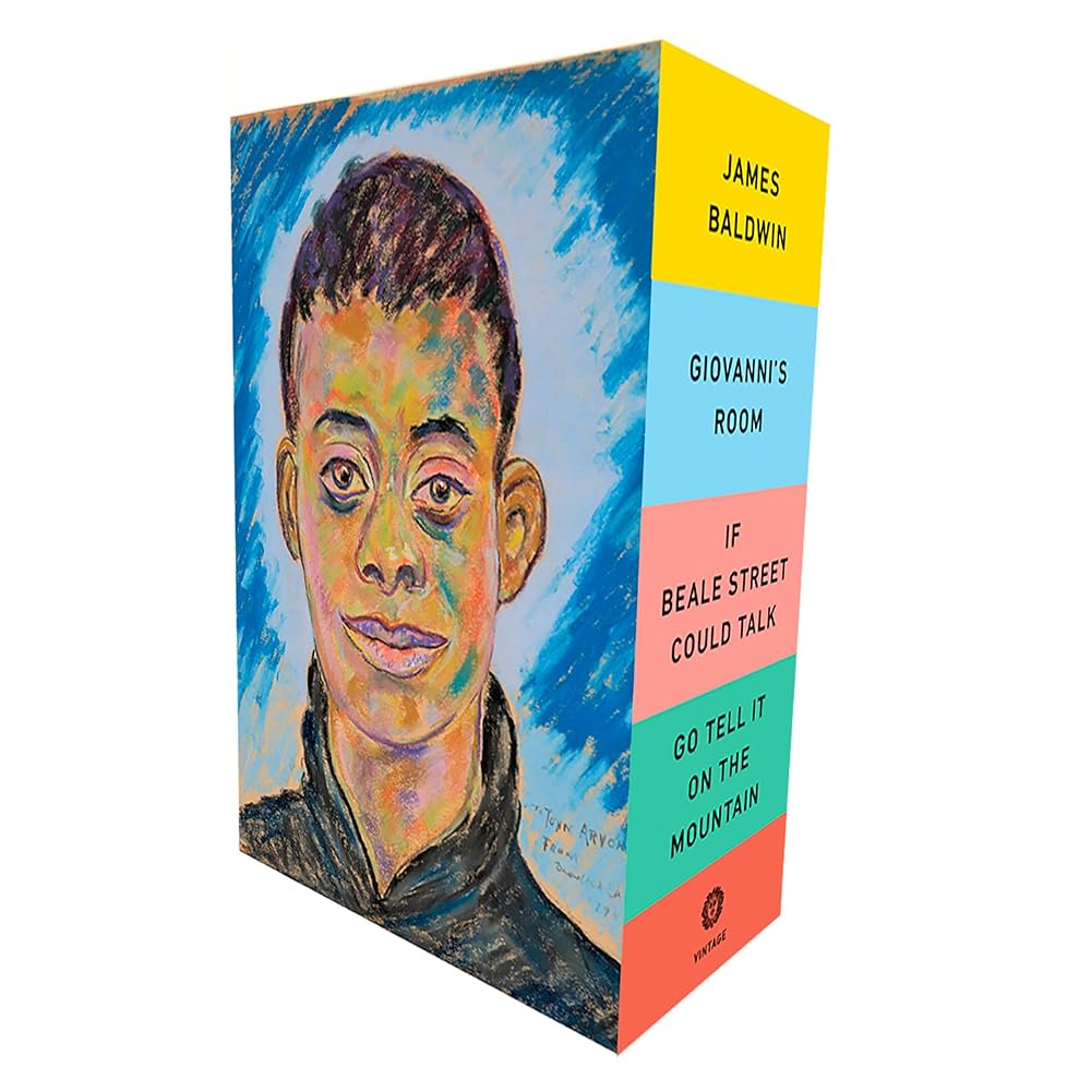 James Baldwin 3 - Book Box Set by James Baldwin | Black Literary Fiction - Paperbacks & Frybread Co.