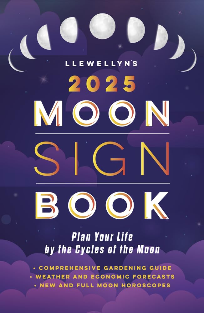 Llewellyn's 2025 Moon Sign Book: Plan Your Life by the Cycles of the Moon by Llewellyn - Paperbacks & Frybread Co.