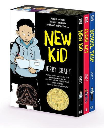 New Kid 3 - Book Box Set by Jerry Craft | Middle Grade Graphic Novel - Paperbacks & Frybread Co.