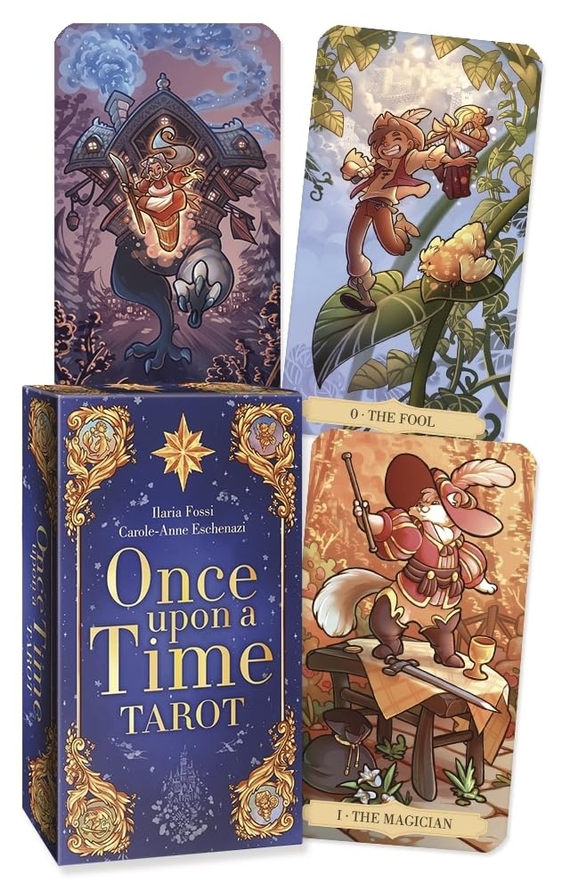 Once Upon a Time Tarot Deck by Carole - Anne Eschenazi - Paperbacks & Frybread Co.