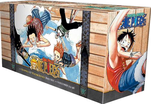 One Piece Box Set 2: Skypiea and Water Seven: Volumes 24 - 46 with Premium (2) by Eiichiro Oda - Paperbacks & Frybread Co.