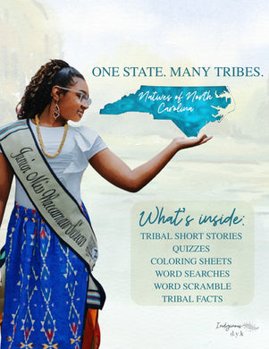 One State; Many Tribes: Natives of North Carolina Activity Book by Pharrah Graham - Paperbacks & Frybread Co.