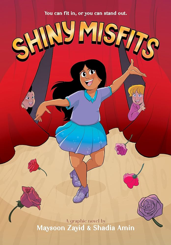 Shiny Misfits: A Graphic Novel by Maysoon Zayid | Arab American Graphic Novel - Paperbacks & Frybread Co.