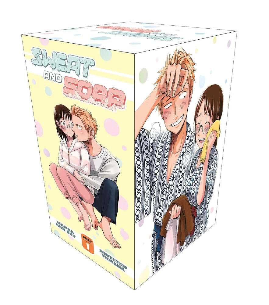 Sweat and Soap Manga Box Set 1 by Kintetsu Yamada | Japanese Manga - Paperbacks & Frybread Co.