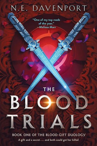 The Blood Trials (The Blood Gift Duology, 1) by N.E. Davenport | Black Sci - Fi - Paperbacks & Frybread Co.