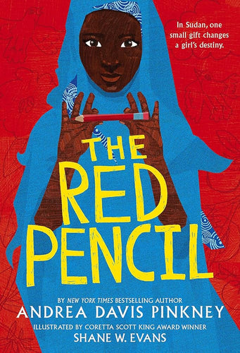 The Red Pencil by Andrea Davis Pinkney & Shane W. Evans | Sudanese Novel in Verse - Paperbacks & Frybread Co.