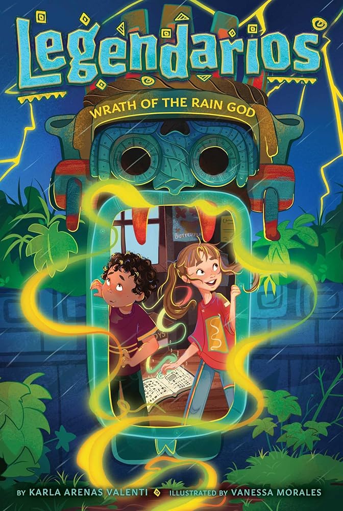 Wrath of the Rain God (1) (Legendarios) by Karla Arenas Valenti | Latine/x Fantasy - Paperbacks & Frybread Co.