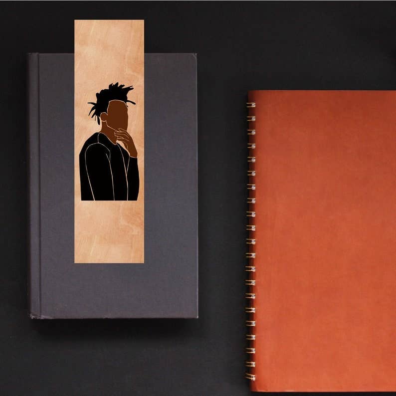 African American Man Bookmark | Zella & Co. - Paperbacks & Frybread Co.