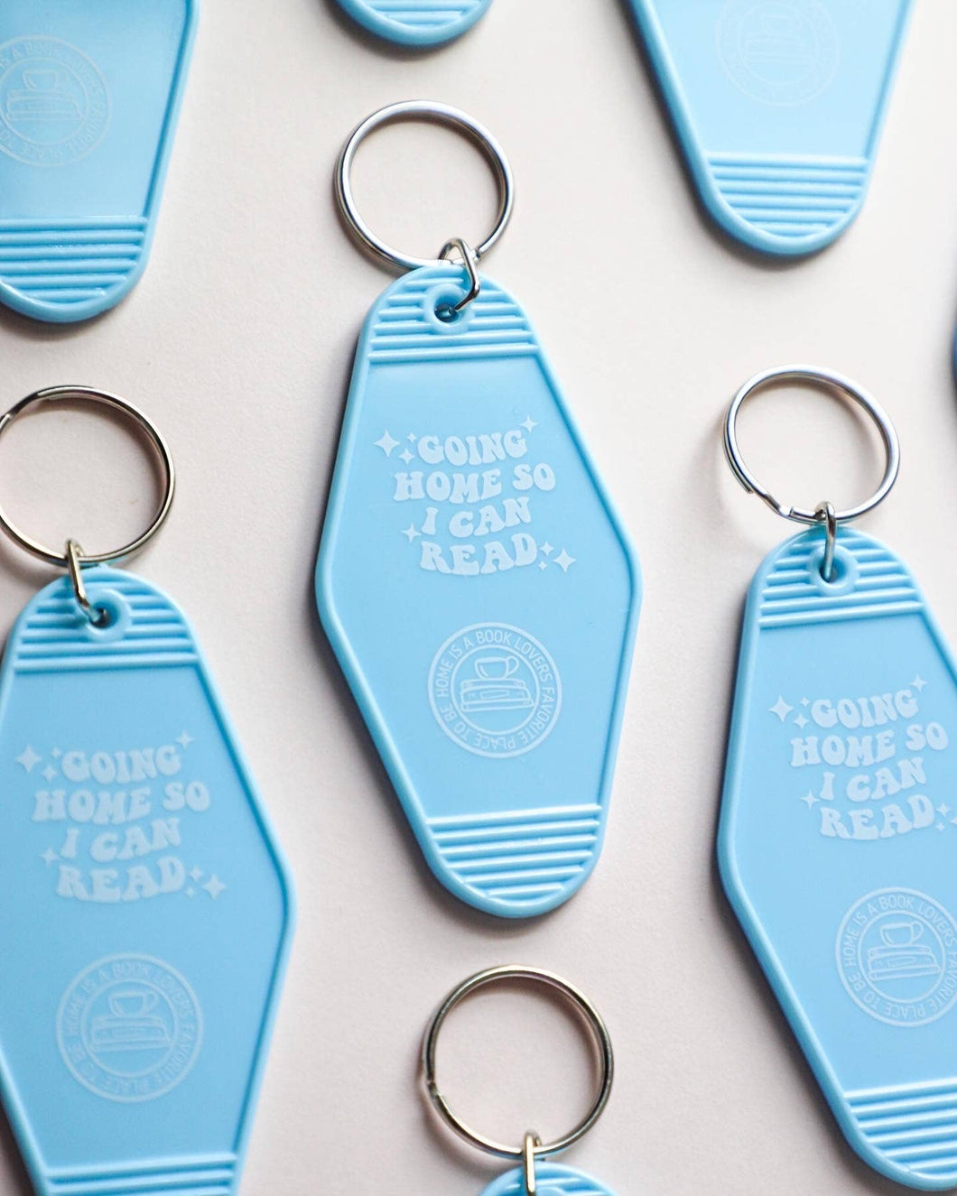 Going Home So I Can Read Keychain | Furever Booked - Paperbacks & Frybread Co.