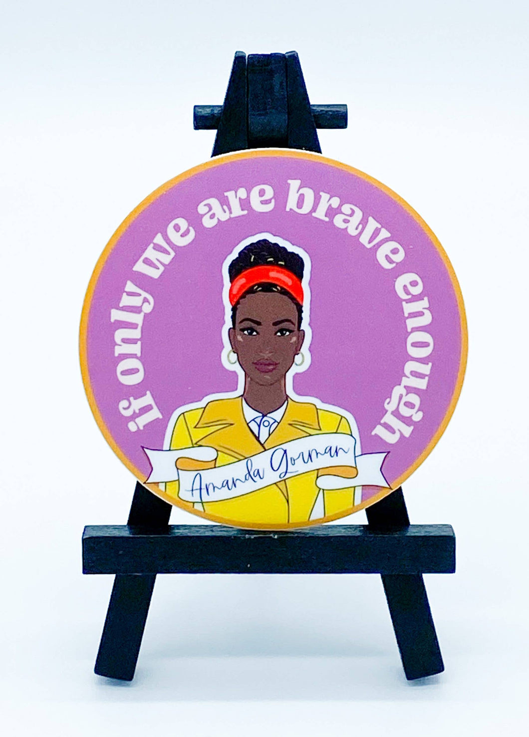 If Only We Are Brave Enough | Decorative Stickers - Paperbacks & Frybread Co.
