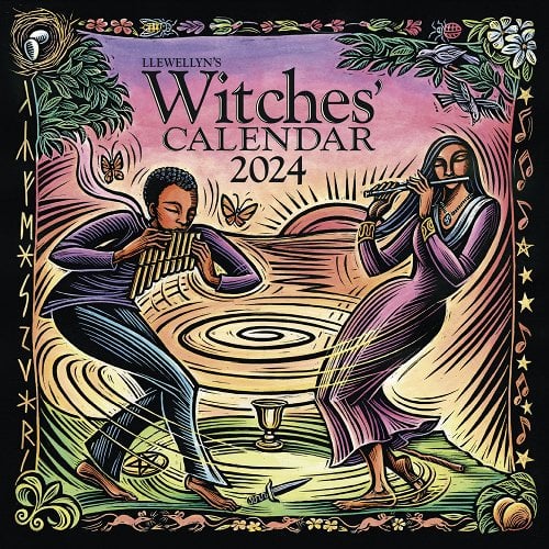 Llewellyn's 2024 Witches' Calendar by Llewellyn Publishing - Paperbacks & Frybread Co.