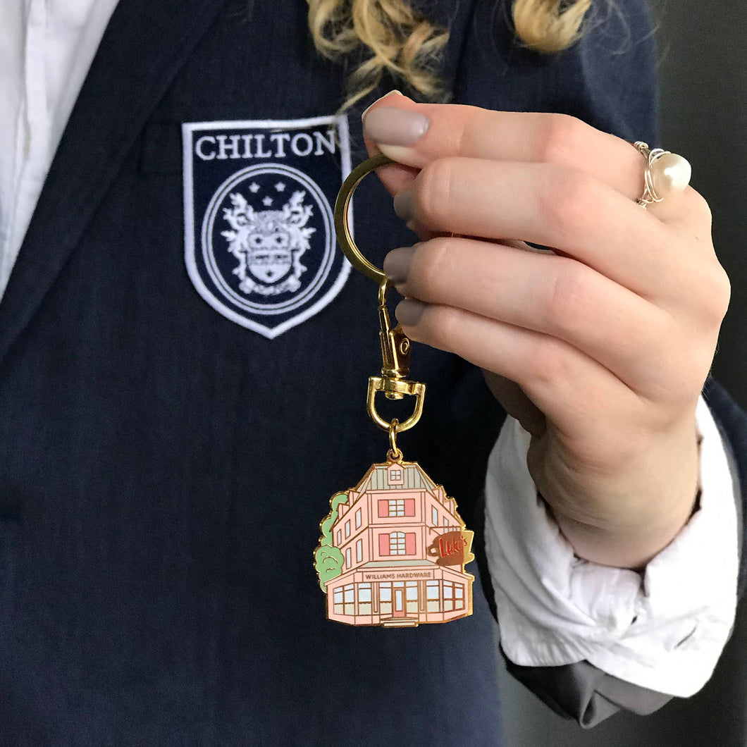 Luke's Diner Gilmore Girls Keychain | Rather Keen - Paperbacks & Frybread Co.