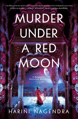 Murder Under a Red Moon: A 1920s Bangalore Mystery by Harini Nagendra | Historical Detective Novel - Paperbacks & Frybread Co.