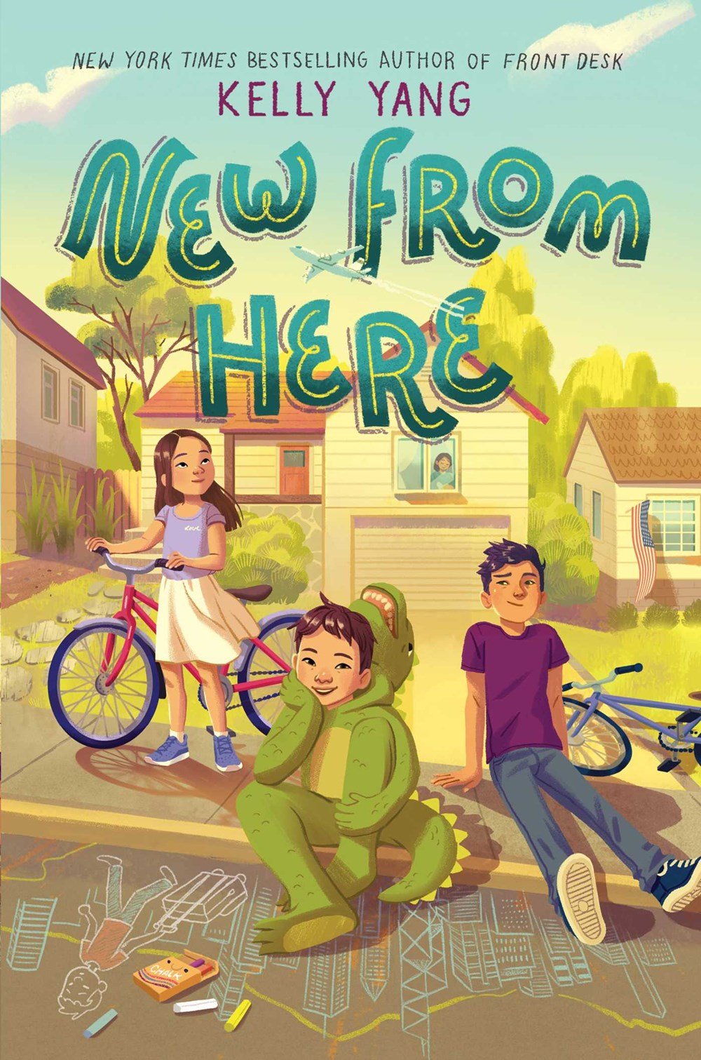 New from Here by Kelly Yang | Asian Children's Fiction - Paperbacks & Frybread Co.