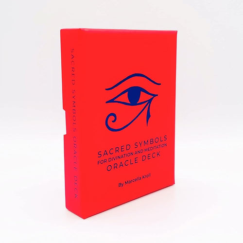 Sacred Symbols Oracle Deck: For Divination and Meditation by Marcella Kroll - Paperbacks & Frybread Co.