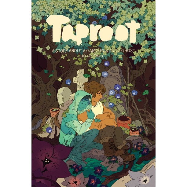 Taproot: A Story about a Gardener and a Ghost by Keezy Young | LGBTQ Romance Graphic Novel - Paperbacks & Frybread Co.