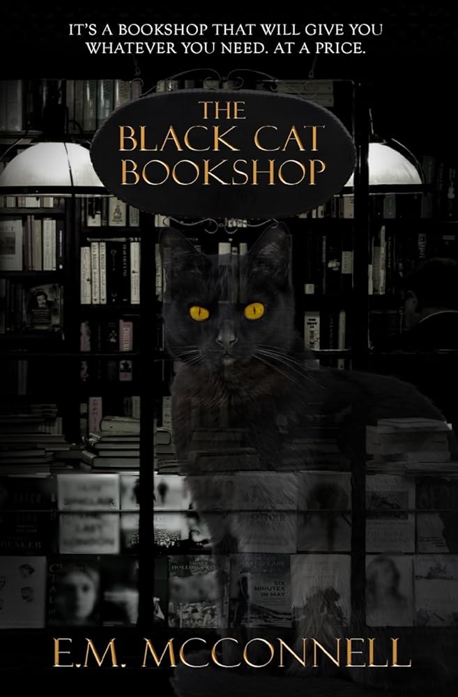 The Black Cat Bookshop by E. M. McConnell | Disabled Queer Fantasy - Paperbacks & Frybread Co.
