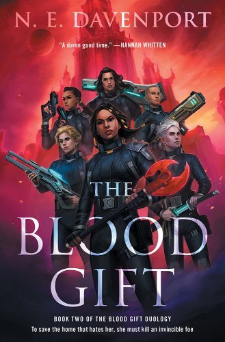 The Blood Gift by N. E. Davenport | PREORDER | Own Voices Sci-FI - Paperbacks & Frybread Co.