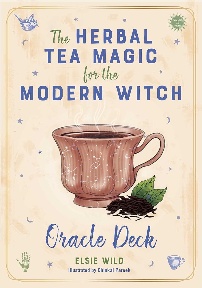 The Herbal Tea Magic for the Modern Witch Oracle Deck: A 40-Card Deck and Guidebook for Creating Tea Readings, Herbal Spells, and Magical Rituals (Tarot/Oracle Decks) by Elsie Wild, Chinkal Pareek - Paperbacks & Frybread Co.
