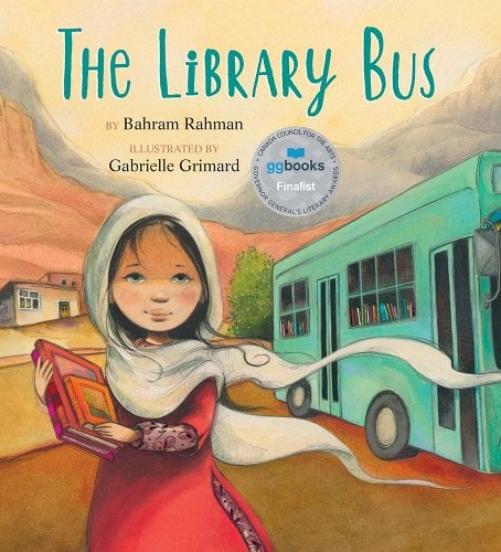 The Library Bus by Bahram Rahman | Children's Middle Eastern Picture Book - Paperbacks & Frybread Co.