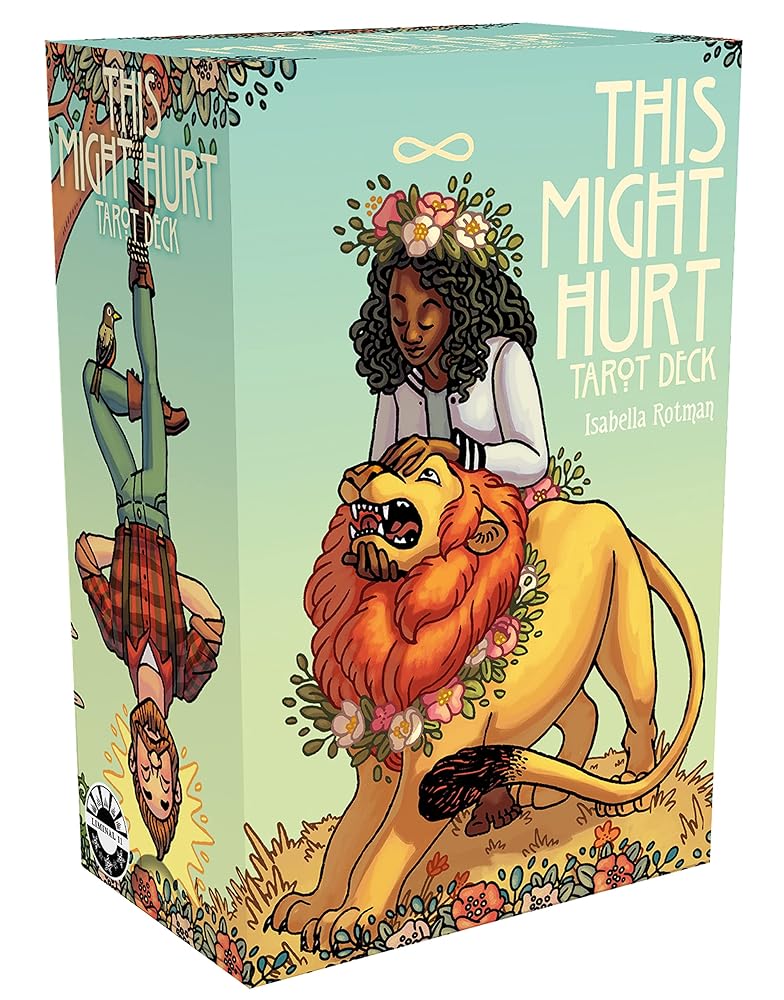 This Might Hurt Tarot Deck (Modern Tarot Library) by Isabella Rotman - Paperbacks & Frybread Co.