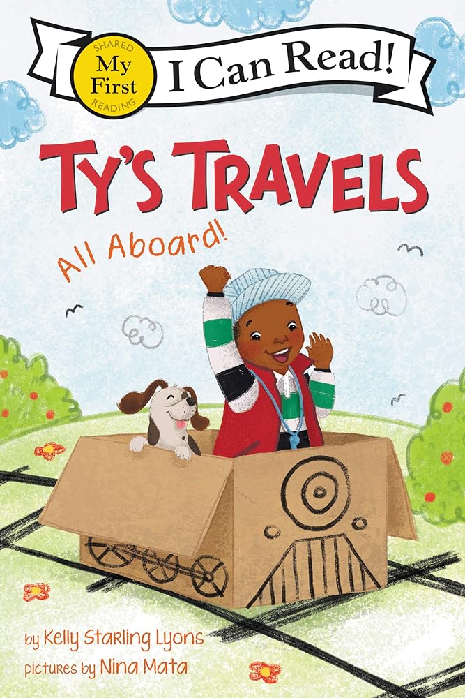 Ty's Travels: All Aboard! (My First I Can Read) by Kelly Starling Lyons and Niña Mata - Paperbacks & Frybread Co.